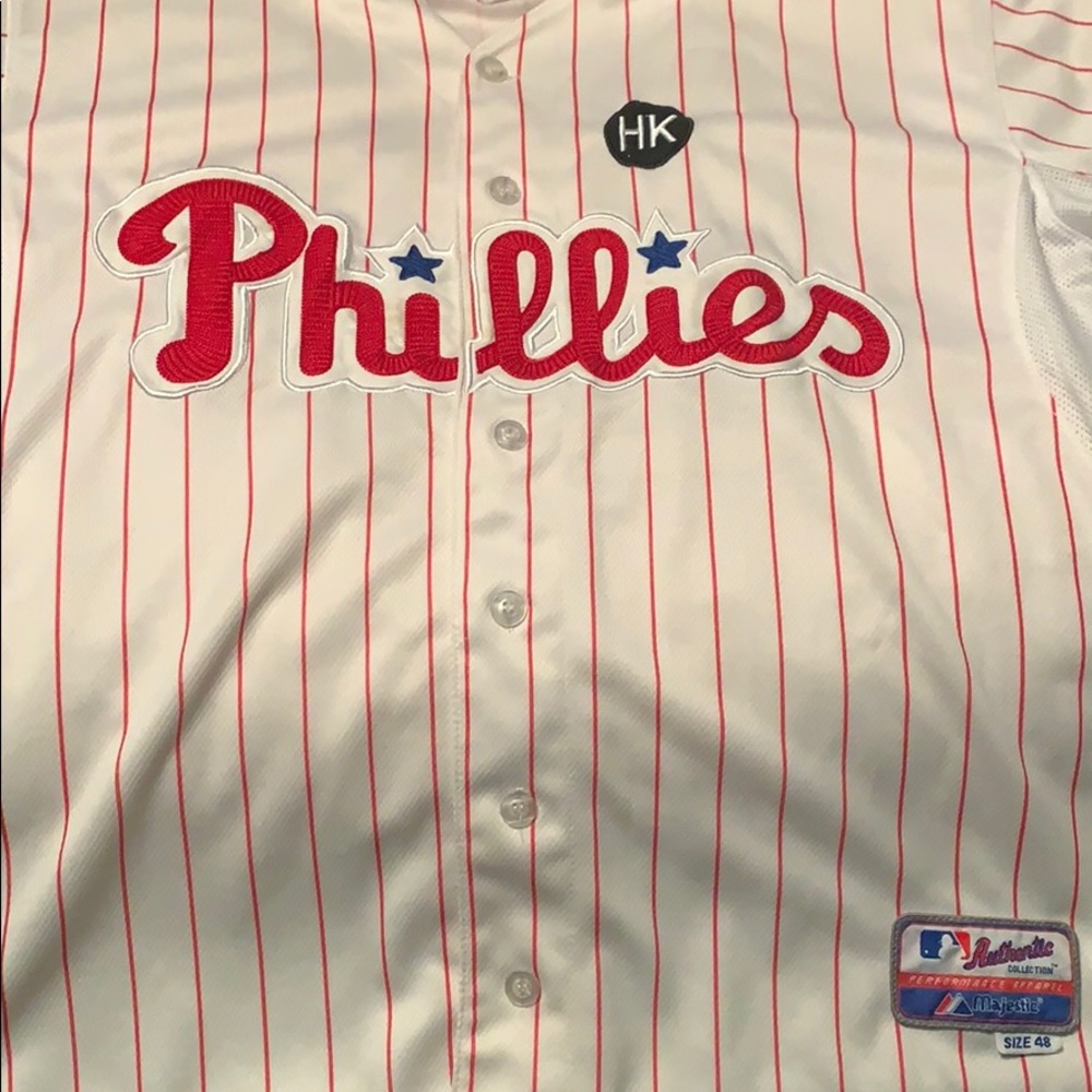 Majestic Philadelphia Phillies Chase Utley Jersey